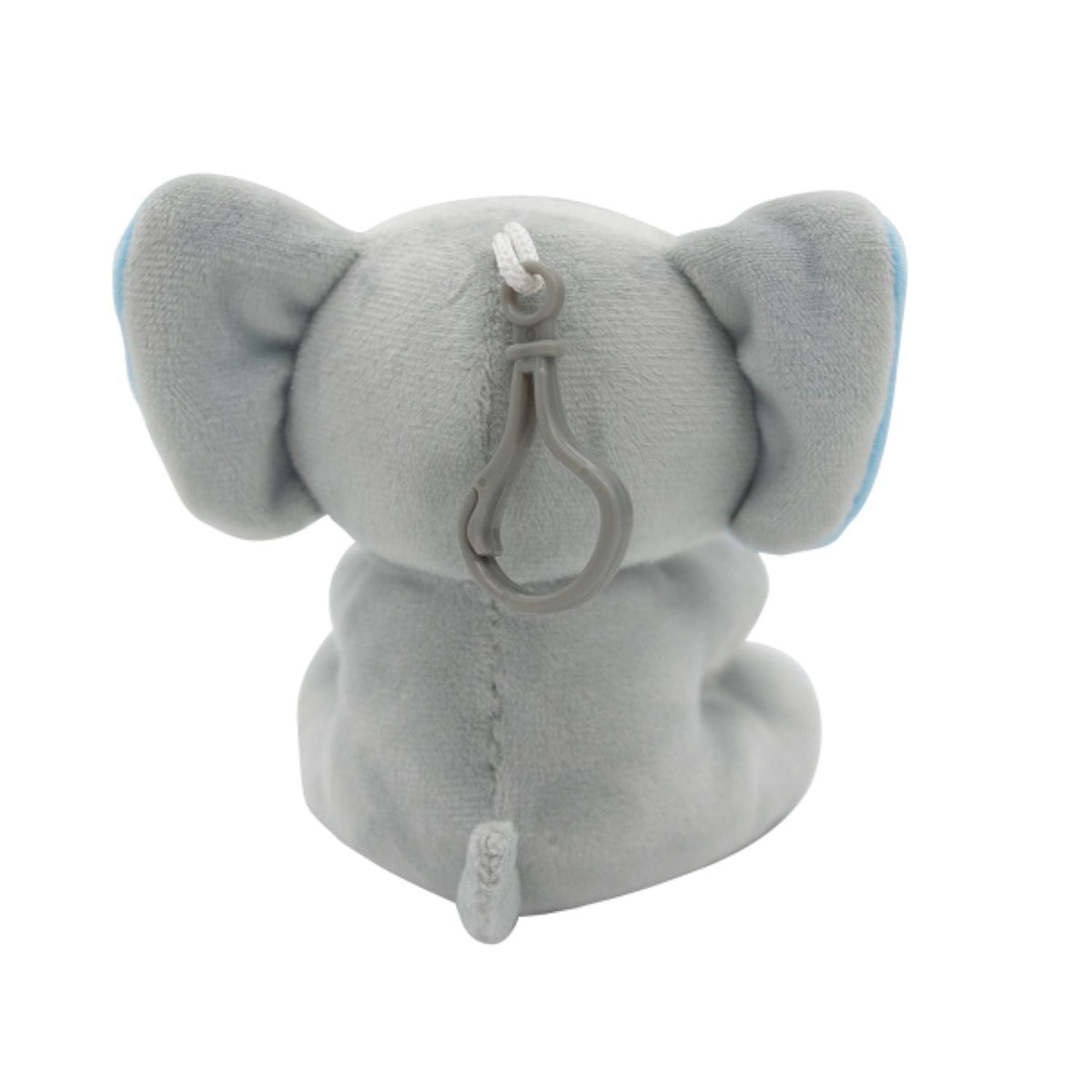 2-in-1 Plüschtier-Ballongewicht 90g Elefant m. blauen Ohren