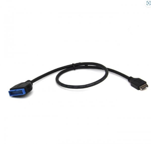 USB-C Type-E (Key-A) auf 20-Pin Mainboard-Adapterkabel – 30 cm | System-S