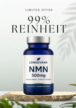 NMN 500mg – Nicotinamide Mononucleotide Capsules | Longevana