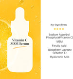 COS DE BAHA Vitamin C Facial Serum with MSM, 30ml