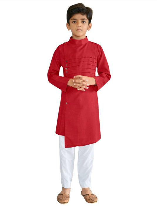 Boys Traditional kurta payjama 🧥Crosskurta🧥 red