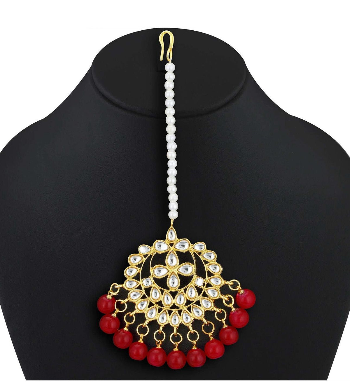 Kundan Gold Plated Choker Necklace Set for Women