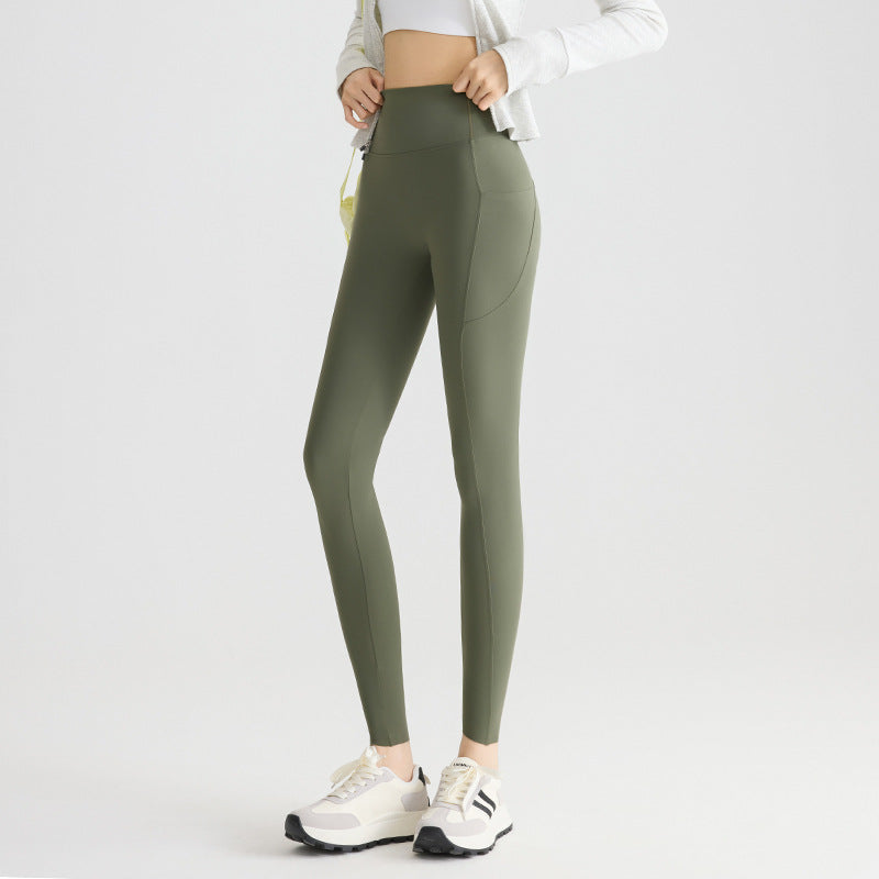 Cool Fühlend Schnelltrocknend Ultrahohe Taille Bauch-Hose