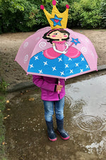 Regenschirm Prinzessin rosa