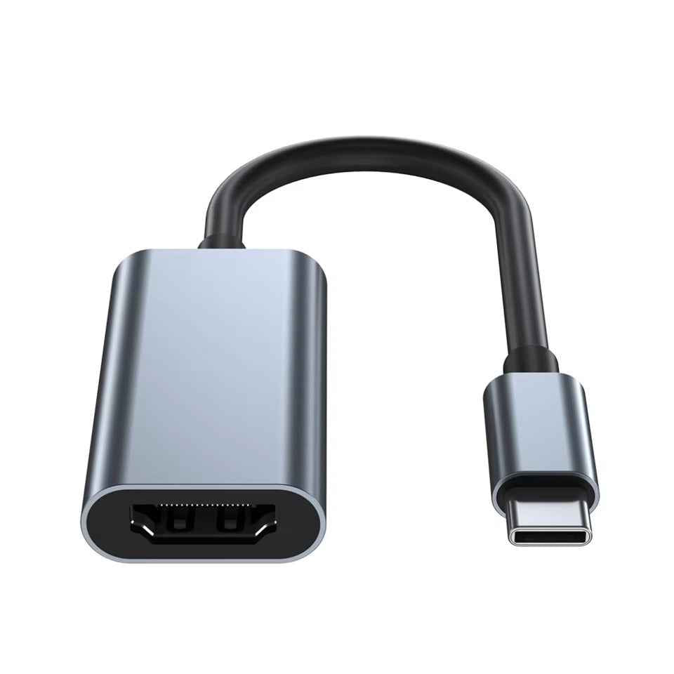 DREIKS USB-C zu HDMI Adapter 4K UHD Typ C auf HDMI für Samsung Galaxy Huawei Xiaomi TV