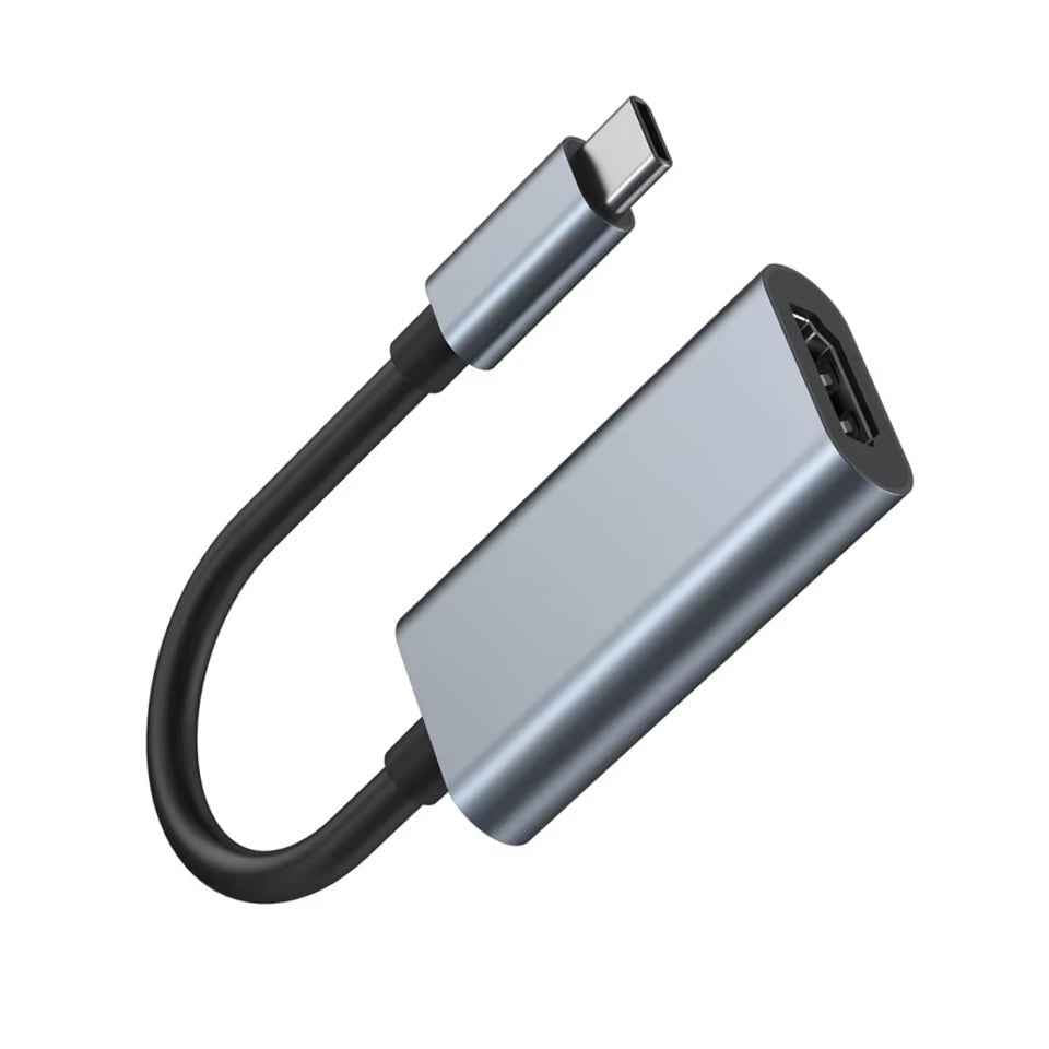 DREIKS USB-C zu HDMI Adapter 4K UHD Typ C auf HDMI für Samsung Galaxy Huawei Xiaomi TV