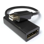 DREIKS Mini DP zu DP Adapter Mini DisplayPort auf DisplayPort MacBook Surface 4K@60Hz