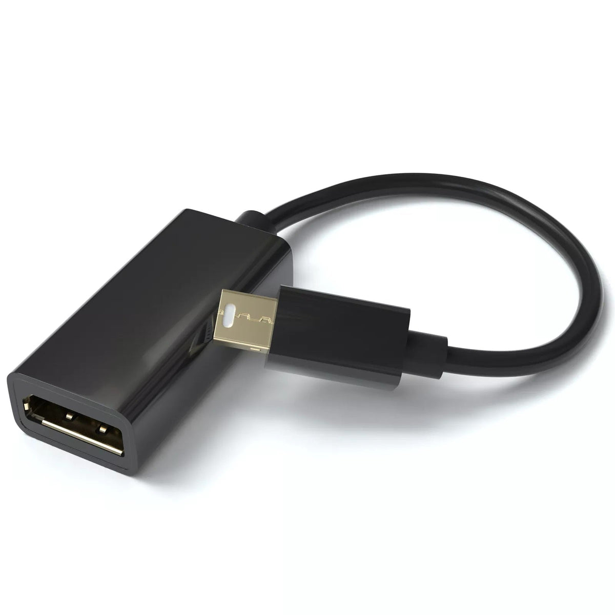 DREIKS Mini DP zu DP Adapter Mini DisplayPort auf DisplayPort MacBook Surface 4K@60Hz