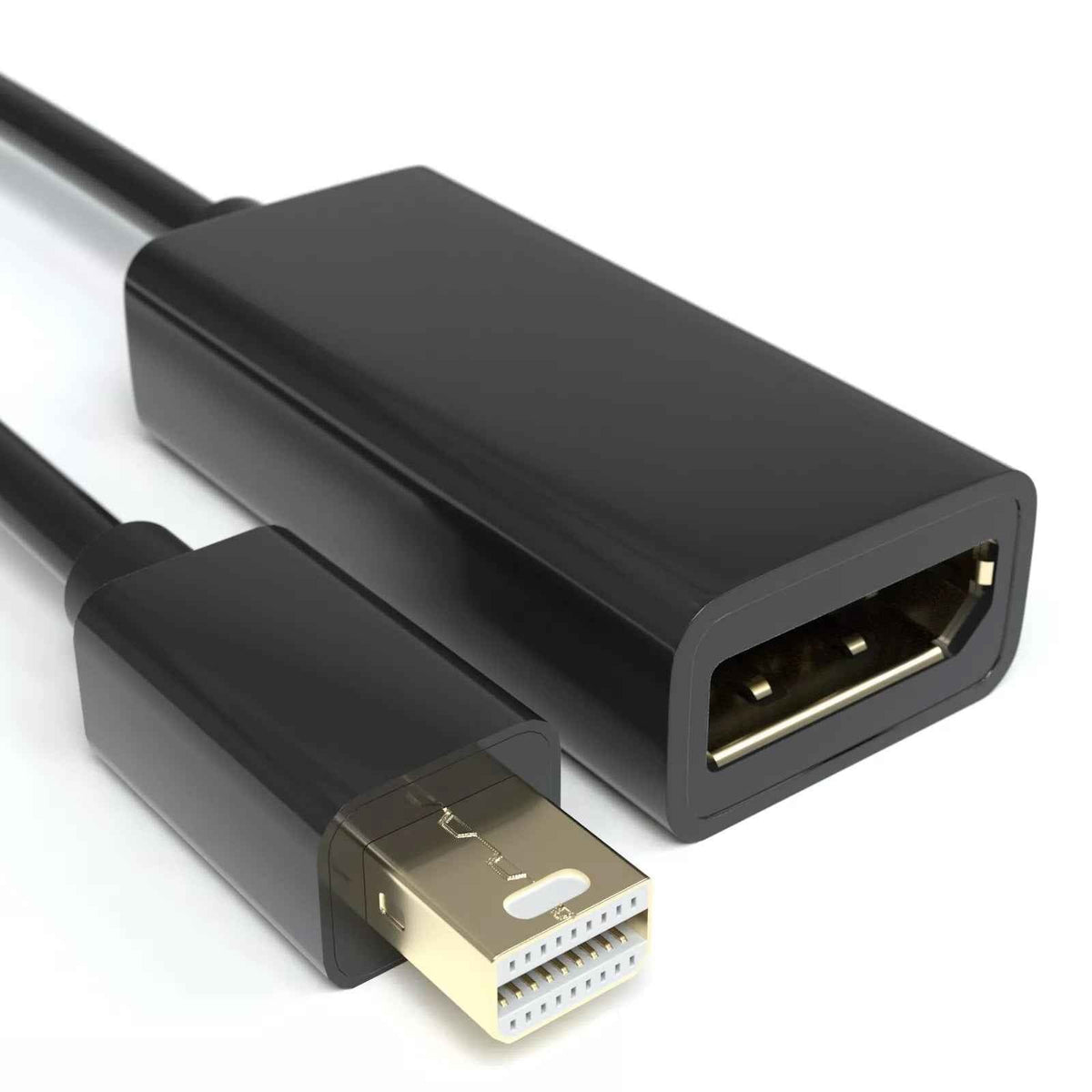 DREIKS Mini DP zu DP Adapter Mini DisplayPort auf DisplayPort MacBook Surface 4K@60Hz
