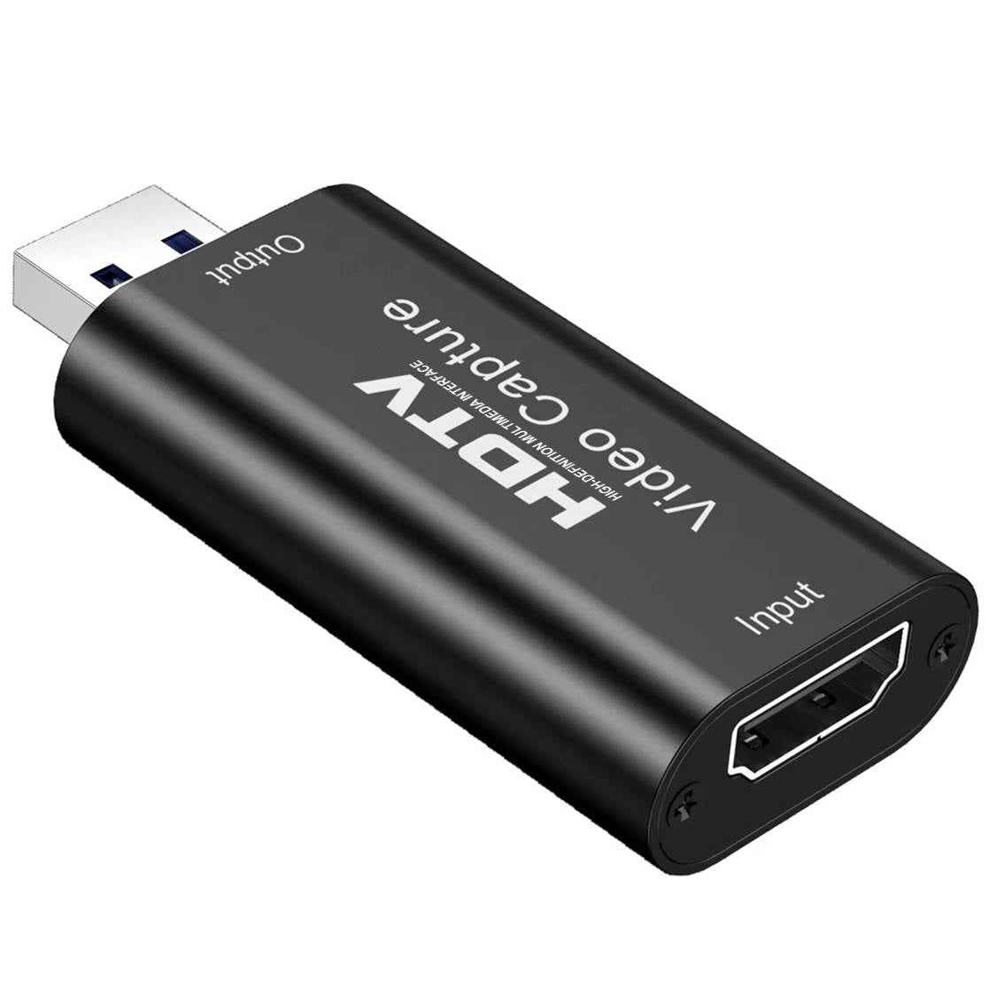 DREIKS Video Capture Card HDMI USB 4K 1080p Live Video Streaming Game Recorder USB-C