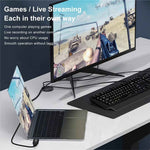 DREIKS Video Capture Card HDMI USB 4K 1080p Live Video Streaming Game Recorder USB-C
