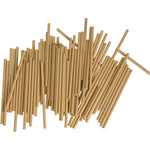 Jumbo Trinkhalme Papier, Braun