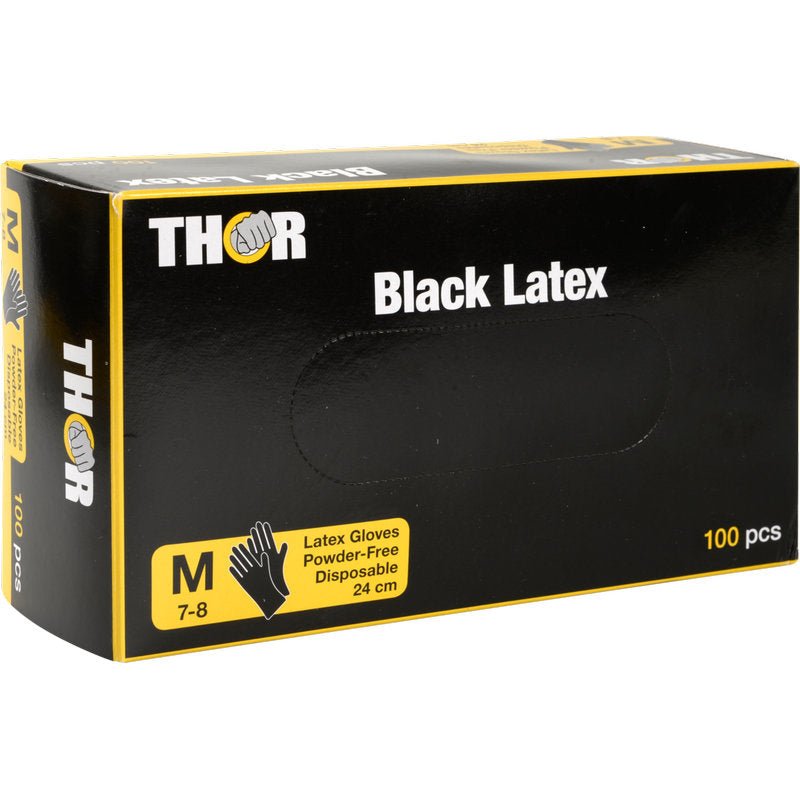 Thor Black Latex, Puderfrei
