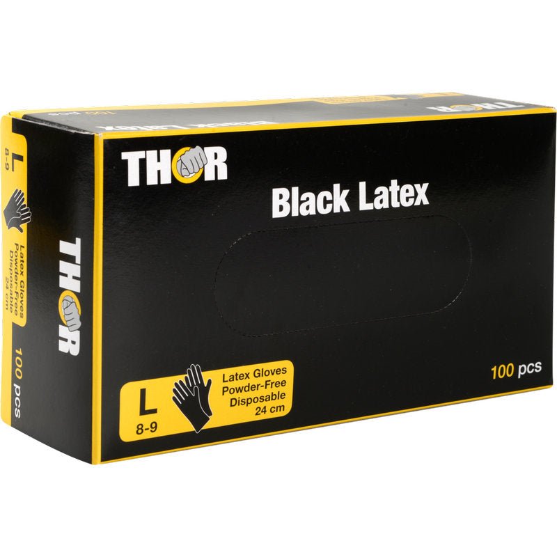 Thor Black Latex, Puderfrei
