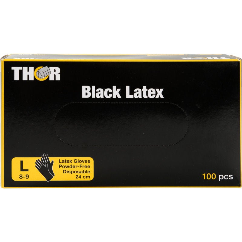 Thor Black Latex, Puderfrei