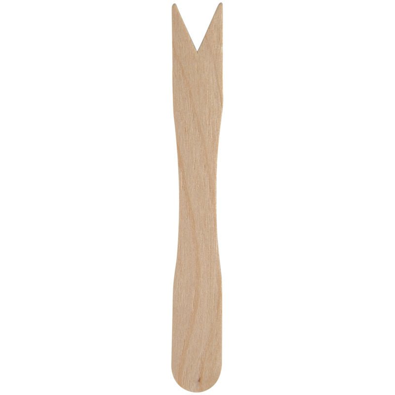 Pommesgabel, 8,5 cm, Holz   | Packung (100 Stück)
