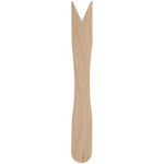 Pommesgabel, 8,5 cm, Holz   | Packung (100 Stück)