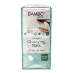 Bambo Nature Wickelunterlage, 60x60 cm, mit Superabsorber   | Packung (10 Stück)