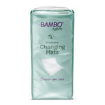 Bambo Nature Wickelunterlage, 60x60 cm, mit Superabsorber   | Packung (10 Stück)