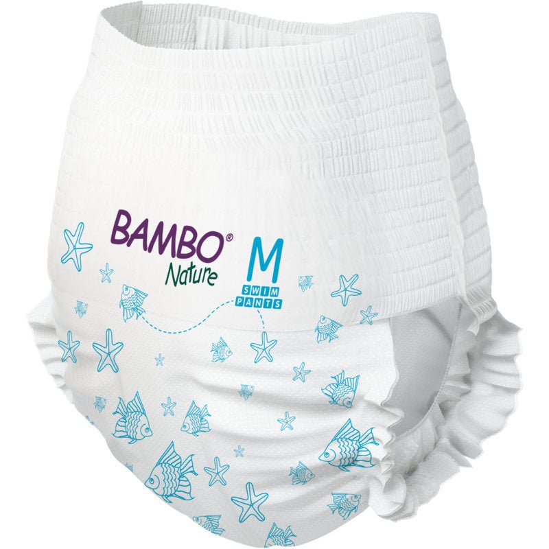 Bambo Nature, Schwimmwindel, Gr. M, 12+ kg   | Packung (12 Stück)