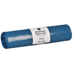 Abfallsäcke 120 L, 700x1100 mm, 35 my LLDPE, Blau    | Rolle (25 Beutel)