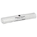 Müllbeutel 25-30 L, 500x600 mm, 12,5 my LDPE Weiß    | Rolle (50 Beutel)