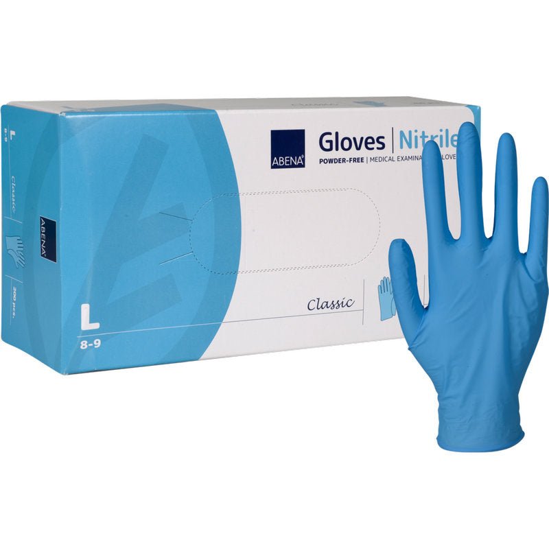 Nitril-Handschuhe Classic, Puderfrei, Blau