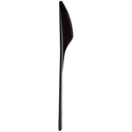 Mehrweg Messer, 18,7cm, schwarz, PP   | Packung (50 Stück)