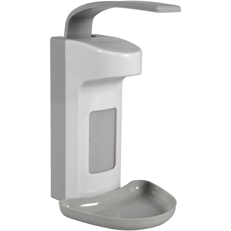 Armhebelspender, 500 ml, Kunststoff, Weiß 24*1 (X-2258)  | Packung (1 Stück)