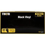 Thor Black Vinyl, Vitrile Blend, Puderfrei