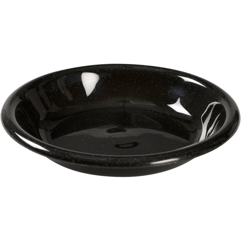 Mehrweg Teller, 550 ml, Schwarz, PP   | Packung (12 Stück)