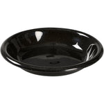 Mehrweg Teller, 550 ml, Schwarz, PP   | Packung (12 Stück)