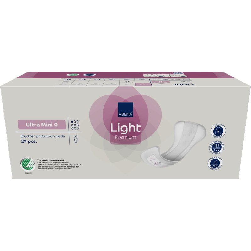 ABENA Light Ultra Mini 0, Premium    | Packung (24 Stück)