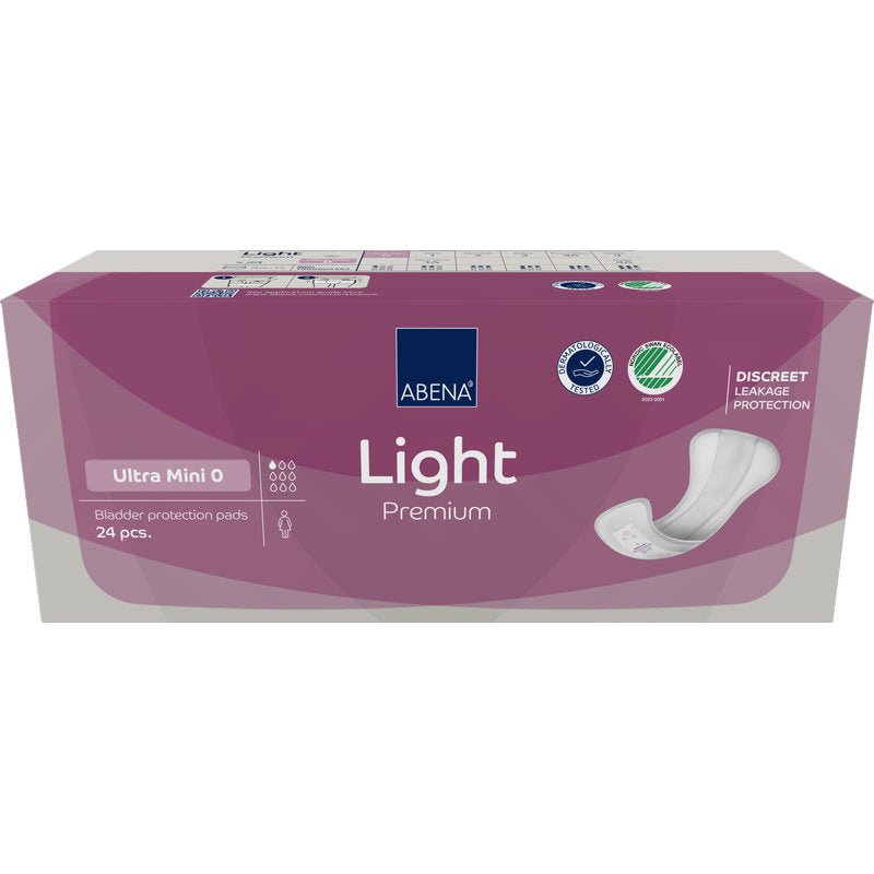 ABENA Light Ultra Mini 0, Premium    | Packung (24 Stück)