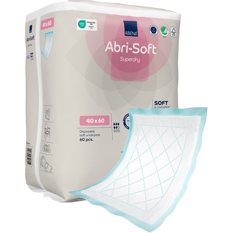 Einweg-Unterlage, Abri-Soft Superdry, Blau
