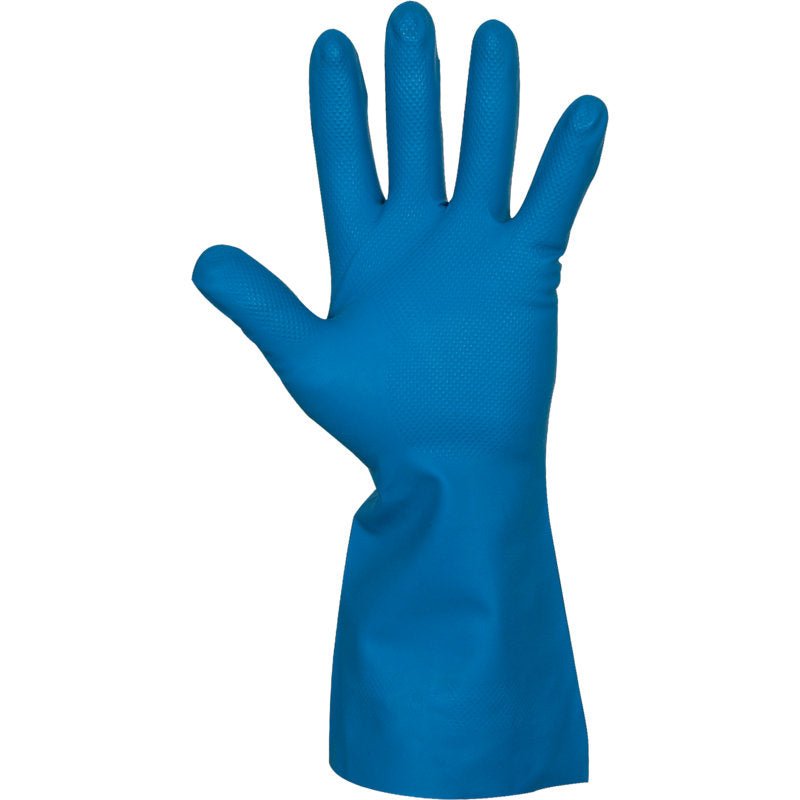 Haushaltshandschuhe Nitril, Blau