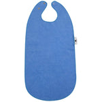 Speiselatz Waschbar f. Kinder, 28x58,5 cm, Blau  | Karton (10 Packungen)