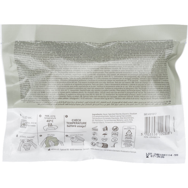 Shampoo-Haube, ø 32 cm, Weiß   | Packung (1 Stück)