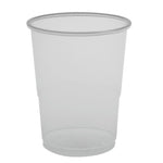Ausschankbecher, PP, 20 cl, Transparent   | Packung (100 Stück)
