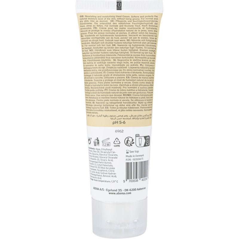 Handcreme, 21% Fettgehalt, unparfürmiert