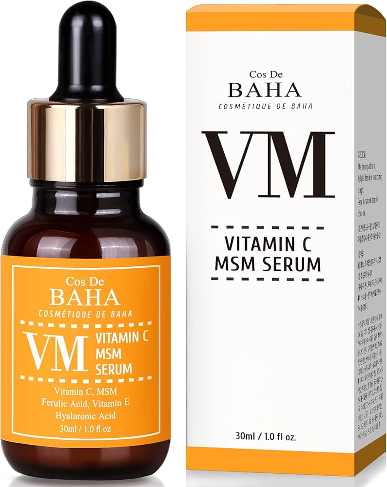 COS DE BAHA Vitamin C Facial Serum with MSM, 30ml