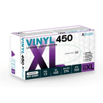 Altruan Vinyl 450 Handschuhe, Einmalhandschuhe, transparent - 100 Stück