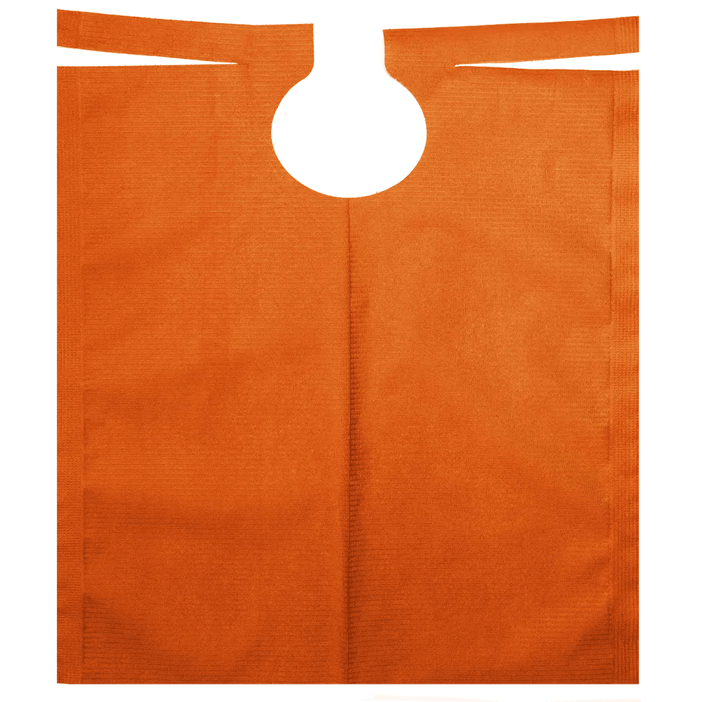 AMPri Patientenumhang mit PE Beschichtung 500 x 600 mm, verschiedene Farben | Rolle (80 Stück)