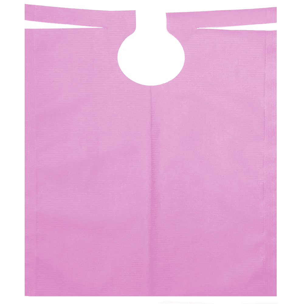AMPri Patientenumhang mit PE Beschichtung 500 x 600 mm, verschiedene Farben | Rolle (80 Stück)
