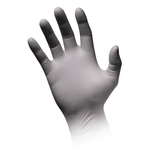 AMPri STYLE PLATINUM Nitrilhandschuhe puderfrei by MED-COMFORT, Silbergrau Namma Markt