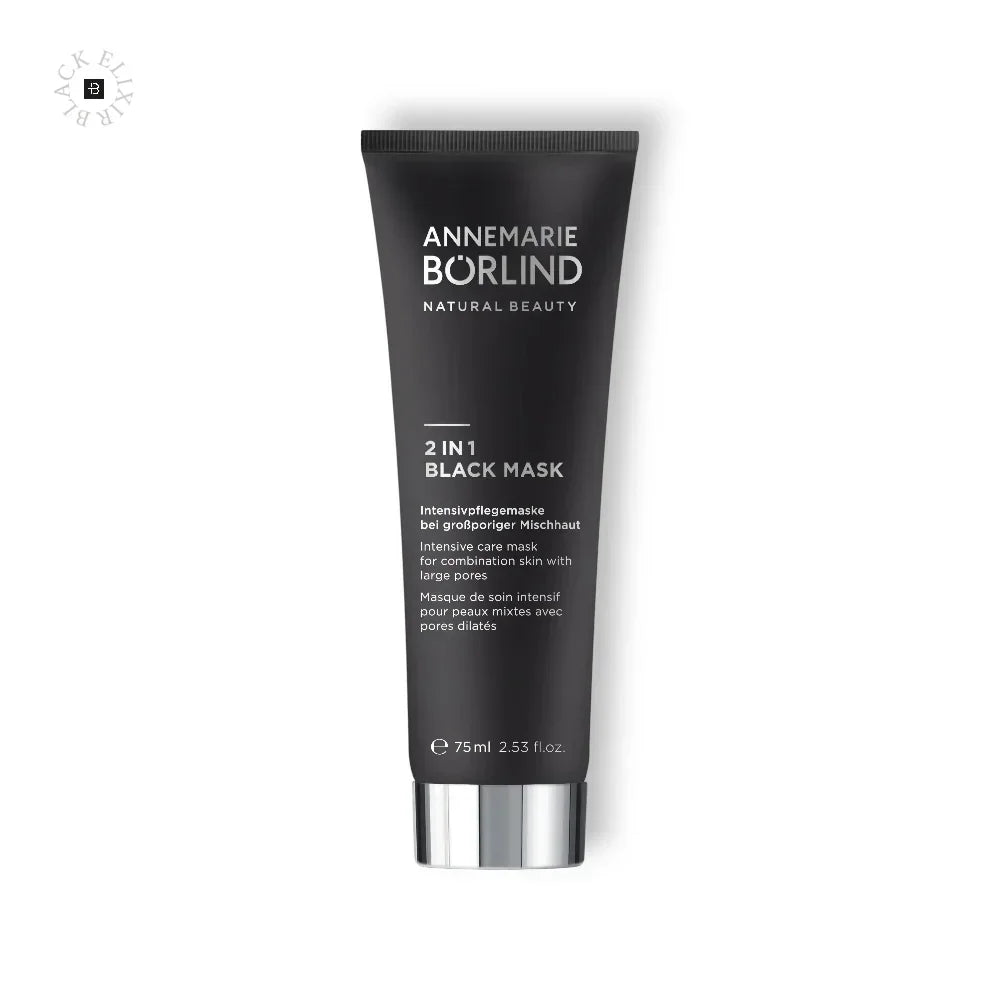 ANNEMARIE BÖRLIND Börlind 2 in 1 Black Mask