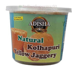 Adisha Natural Kolhapuri Jaggery (Yellow) 500g
