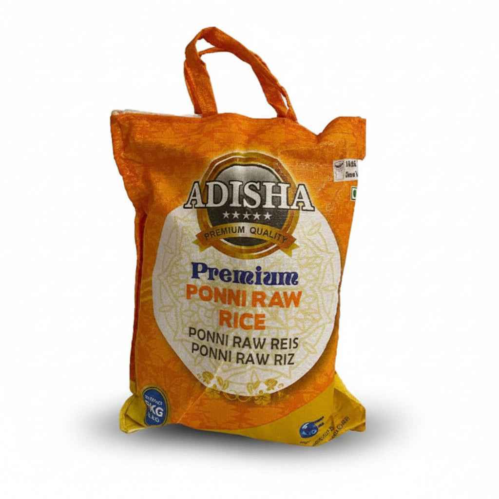Adisha Ponni Raw Rice 5kg