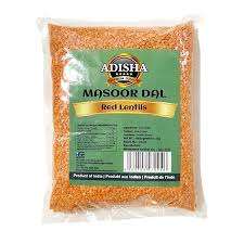 Adisha Red Lentils (Masoor Dal) 500g Namma Markt