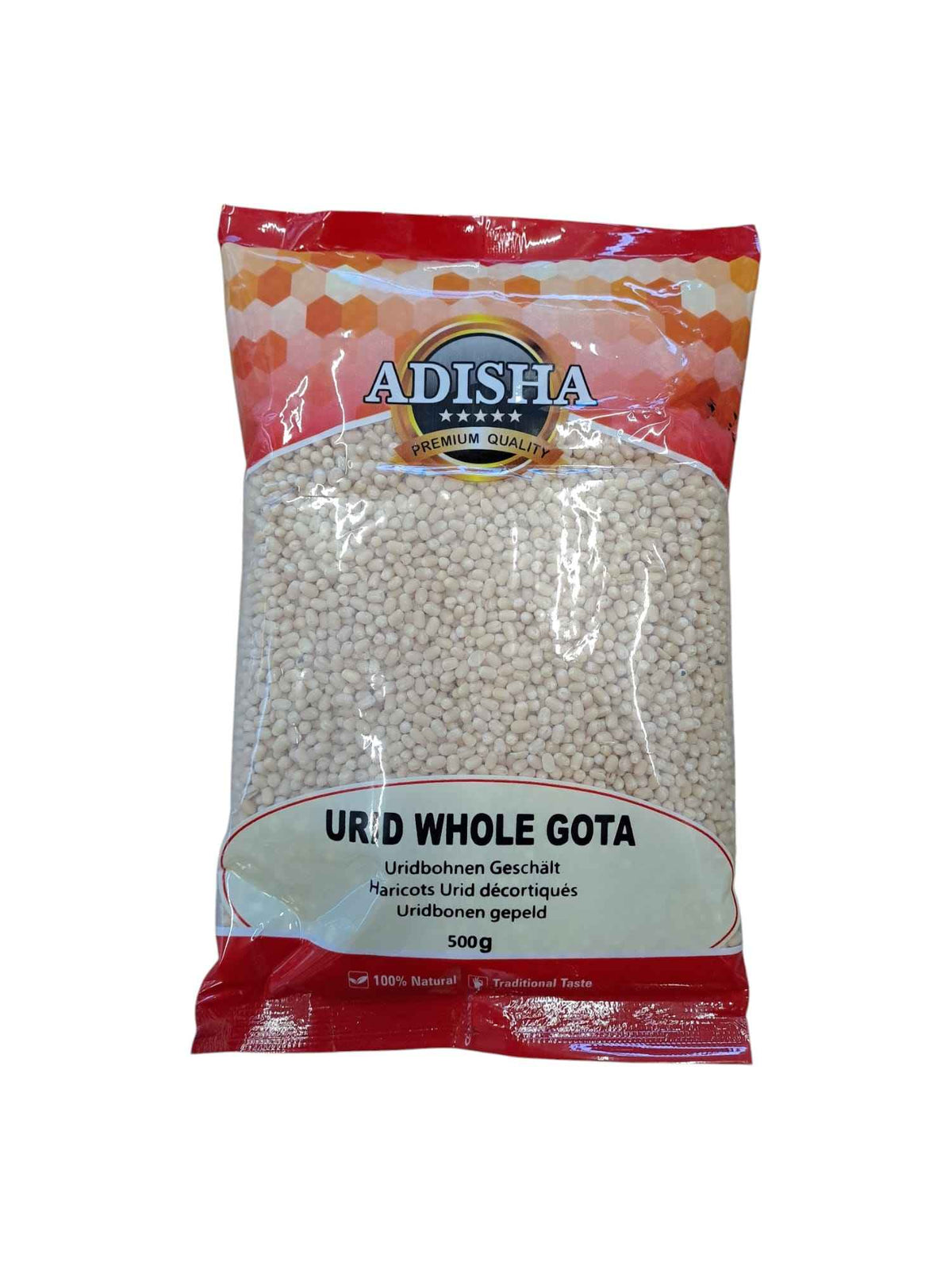 Adisha Urid Whole White 500g